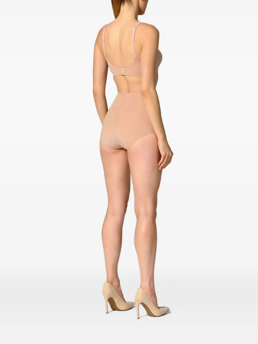 Wolford Contour 3W bh met katoenen print Beige