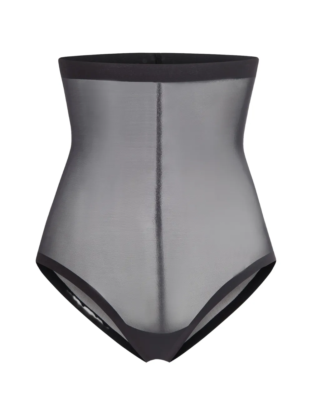 Wolford high-waist tulle briefs - Schwarz