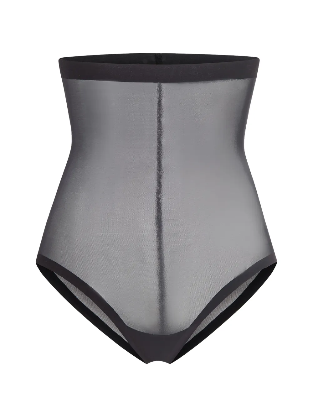 Wolford high-waist tulle briefs - Schwarz