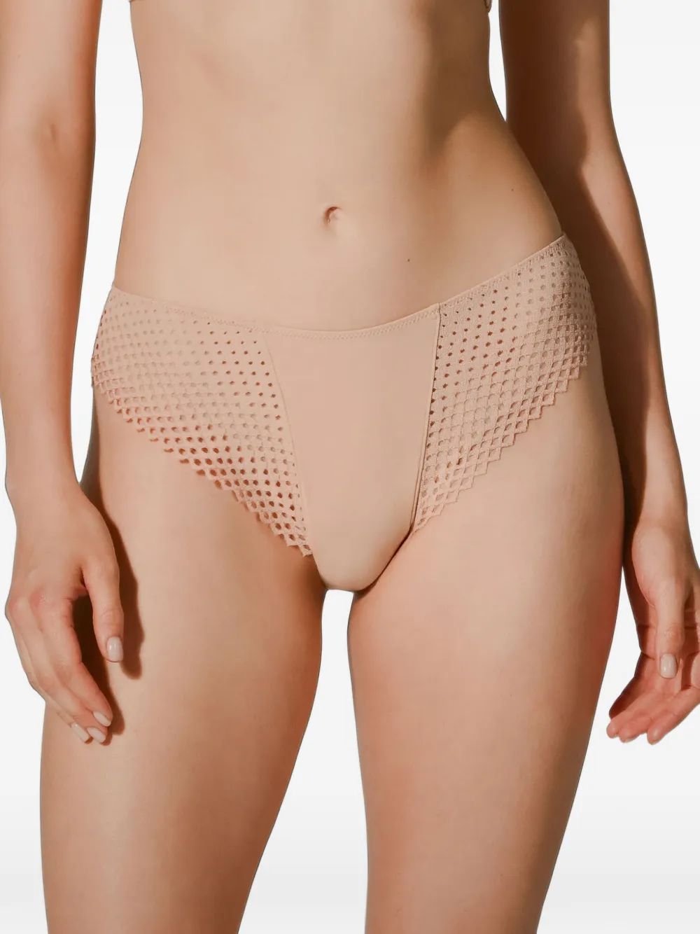Wolford Romantic slip met kanten detail Roze