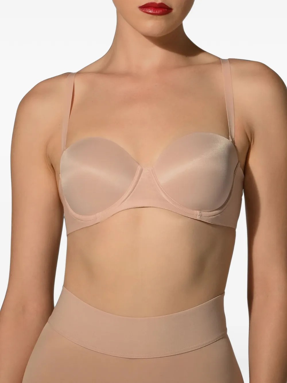 Wolford sheer touch bandeau bra - Rosa