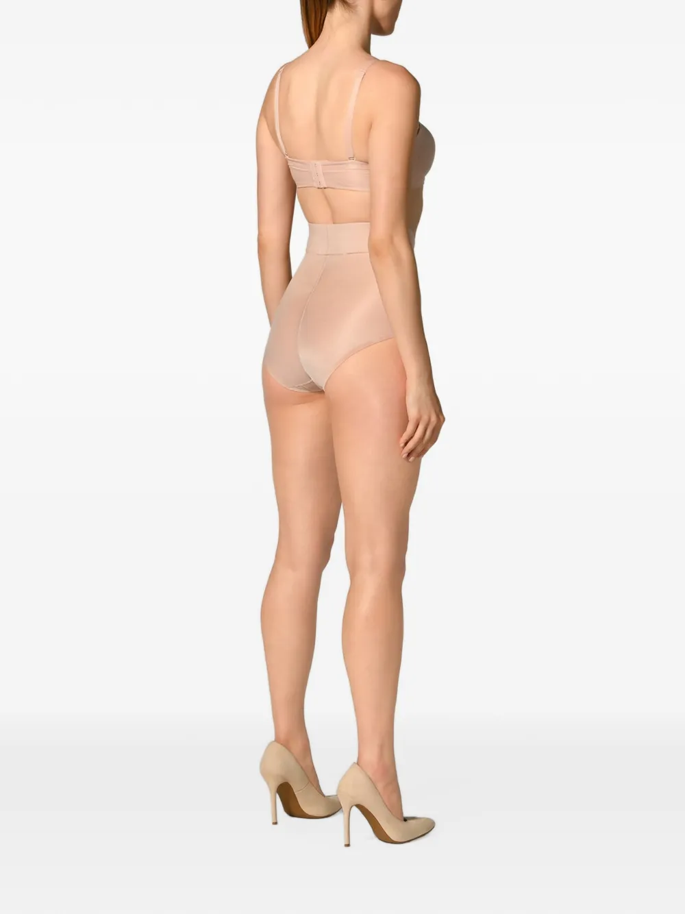 Wolford sheer touch bandeau bra Roze