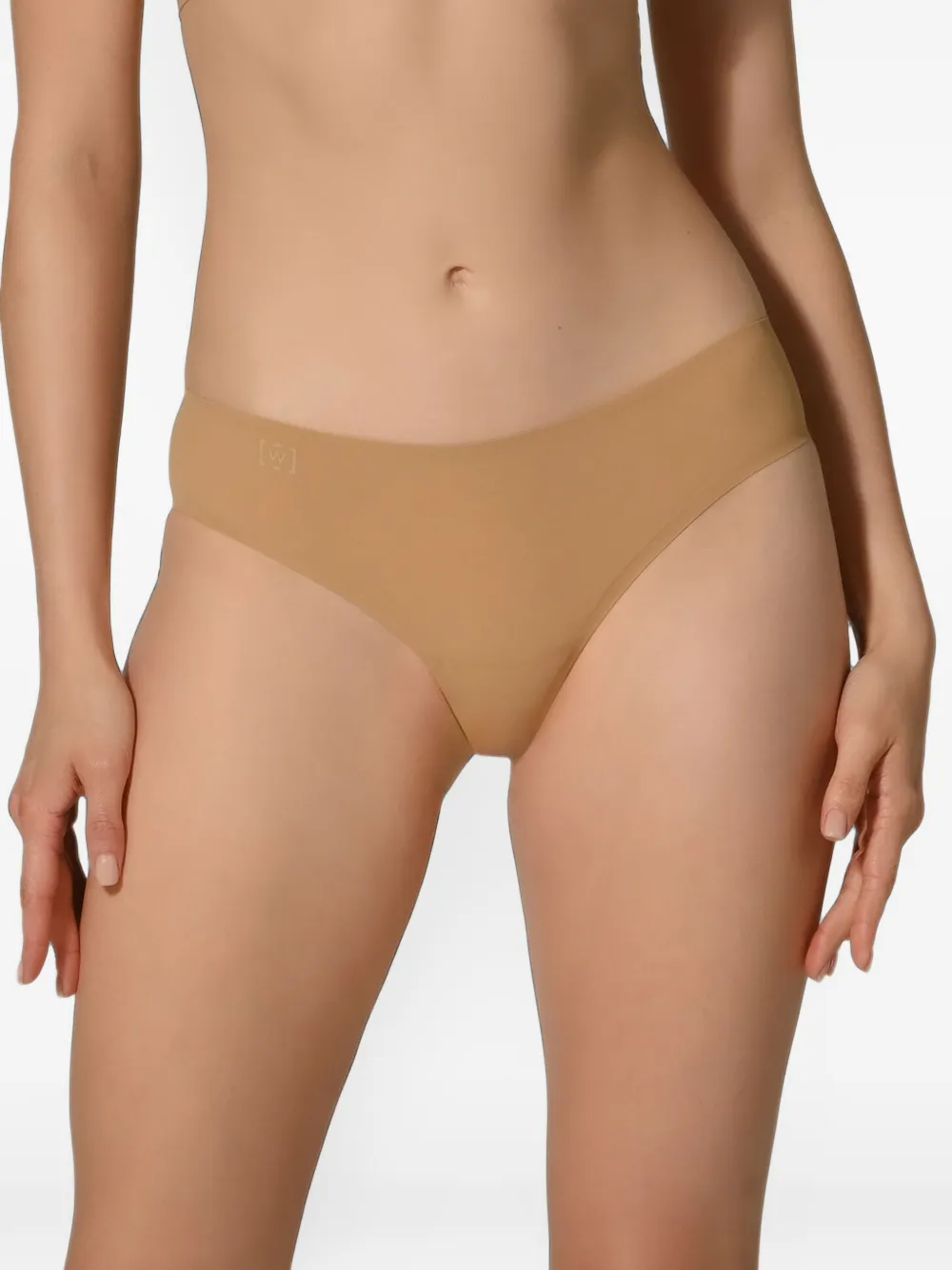 Wolford Pure Brazilian slip Beige