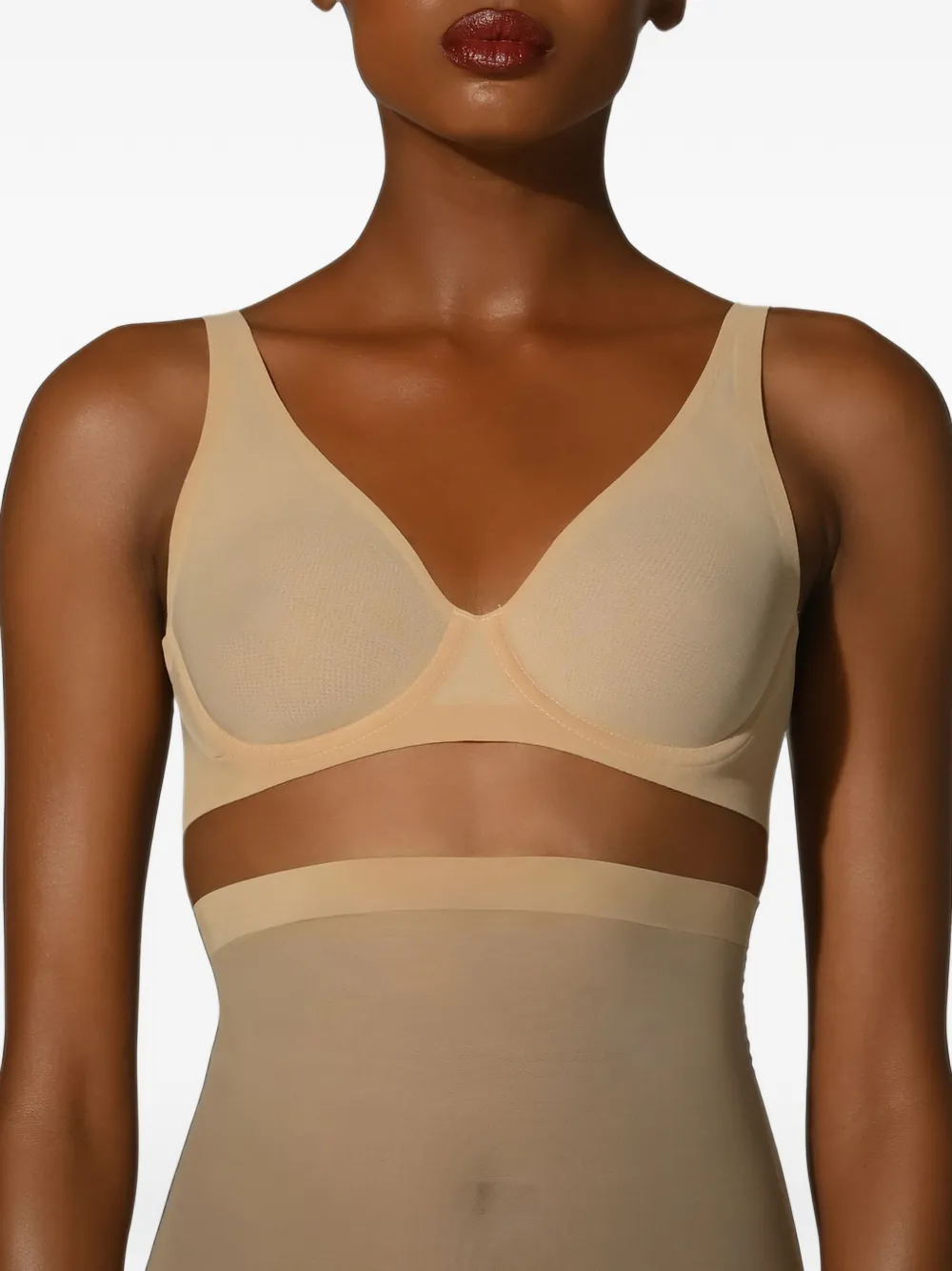 Wolford Reggiseno in tulle con ferretto - Toni neutri