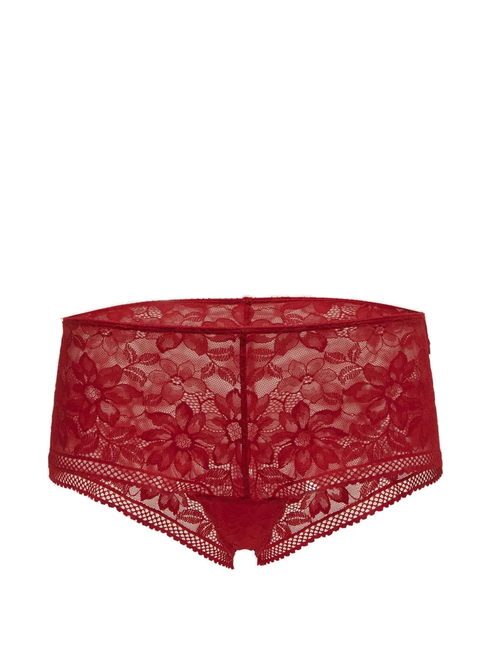 Wolford floral-lace briefs - Rot