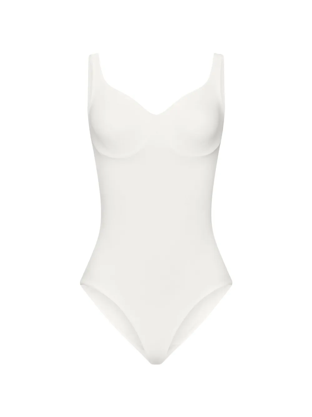Wolford Formender Mat de Luxe Body - Weiß