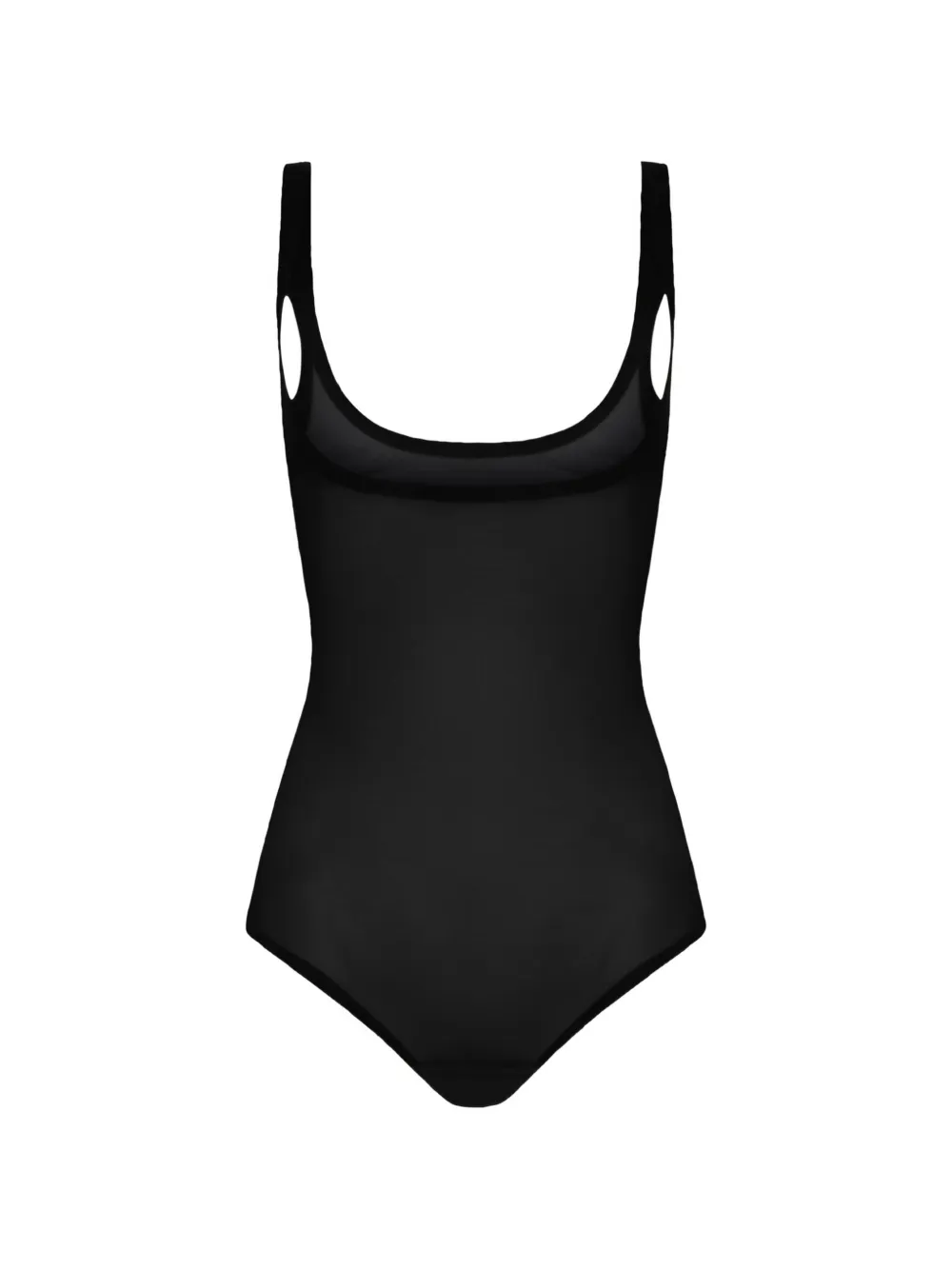 Wolford tulle forming body Zwart