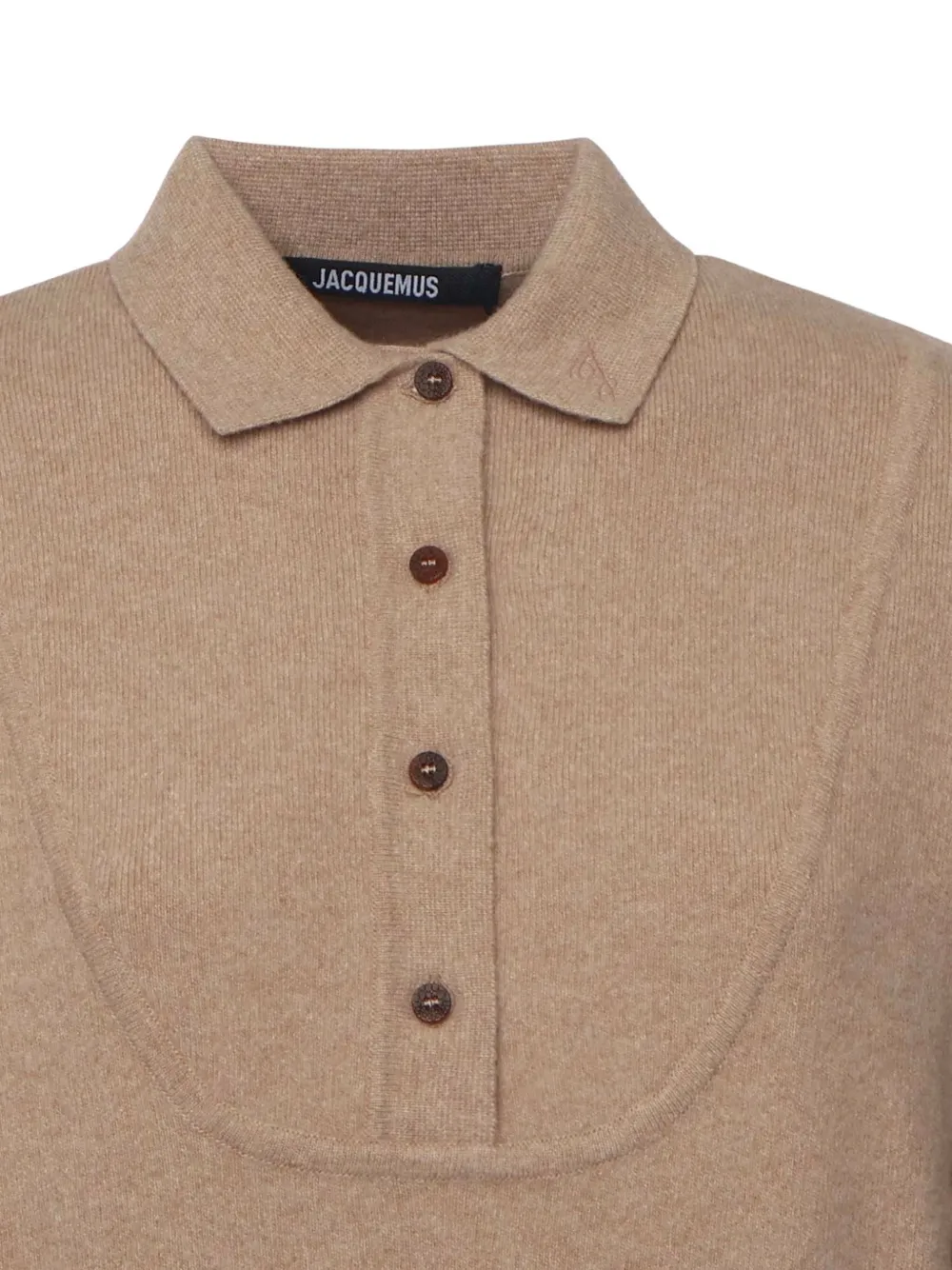 Jacquemus The Pallone poloshirt Beige
