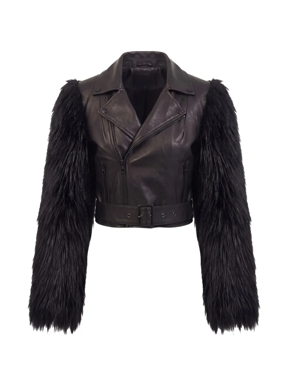RUDSAK Emelda faux-fur sleeve jacket