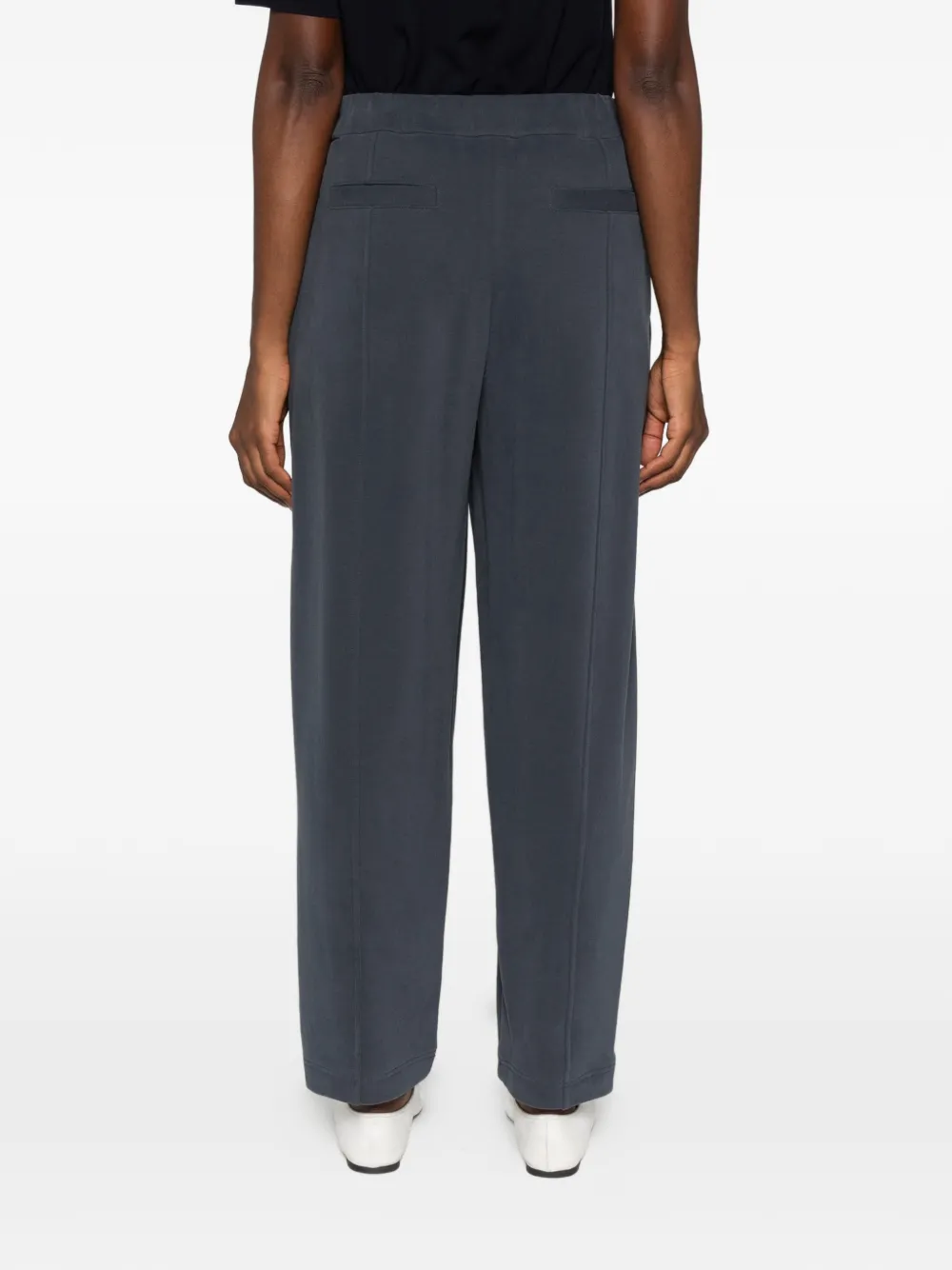 Brunello Cucinelli pleated track pants Blauw