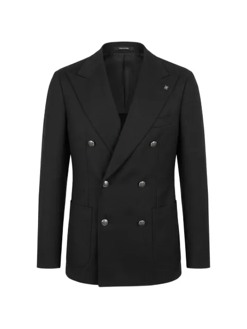 Tagliatore double-breasted wool blazer