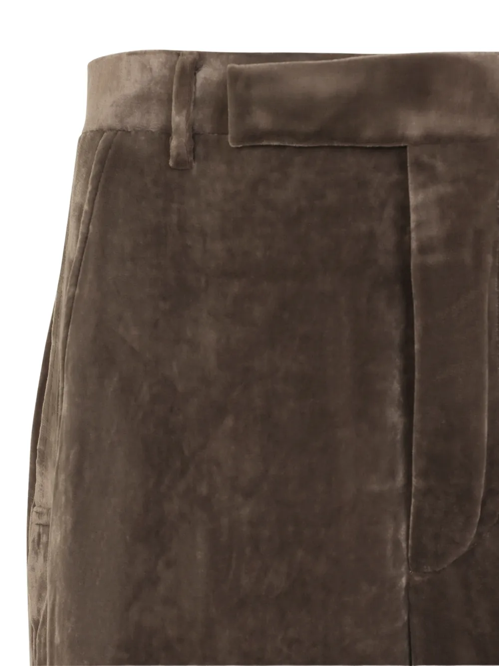 Rick Owens textured wide-leg trousers Grijs