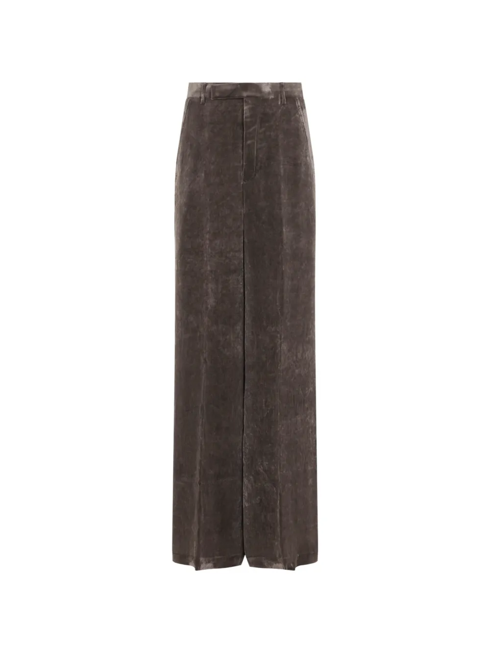 Rick Owens textured wide-leg trousers - Grau