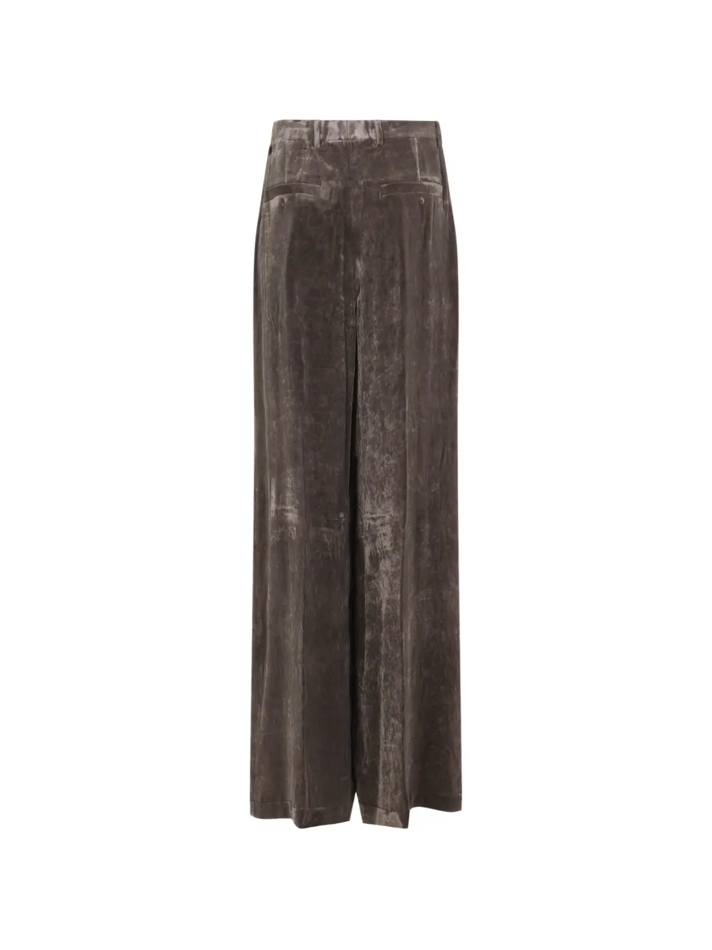 Rick Owens textured wide-leg trousers Grijs