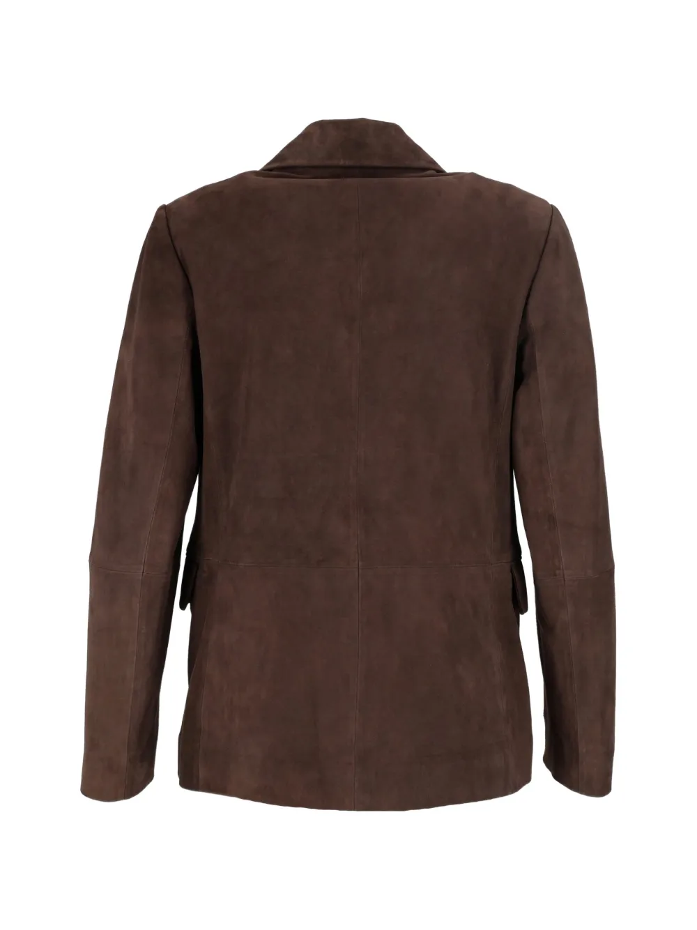 Antonelli suede notched-lapels jacket Bruin