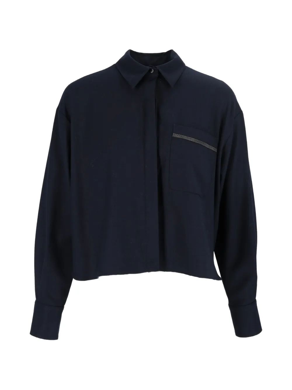 Antonelli chest-pocket long-sleeve shirt Blauw