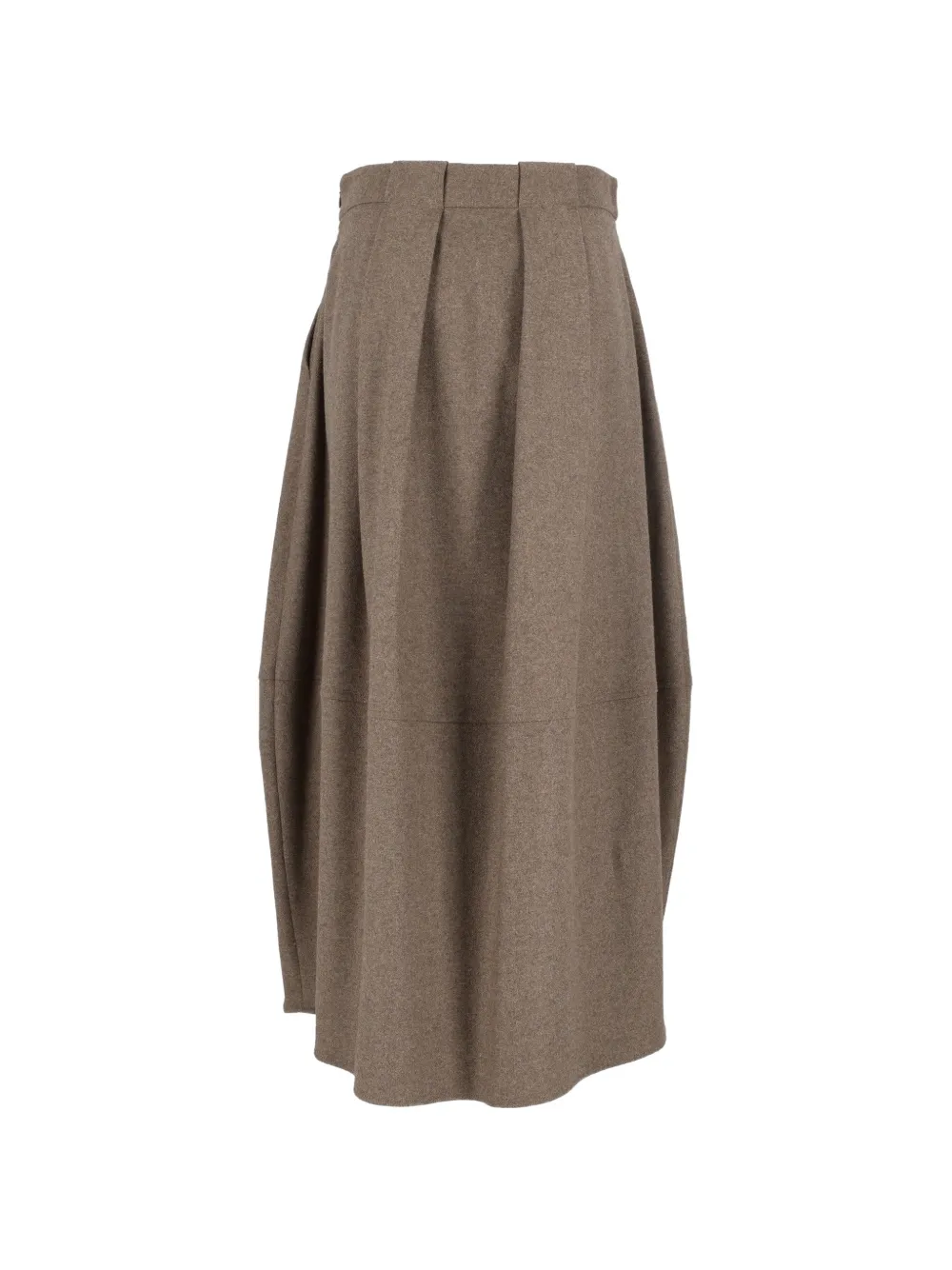 Antonelli pleated midi skirt Bruin
