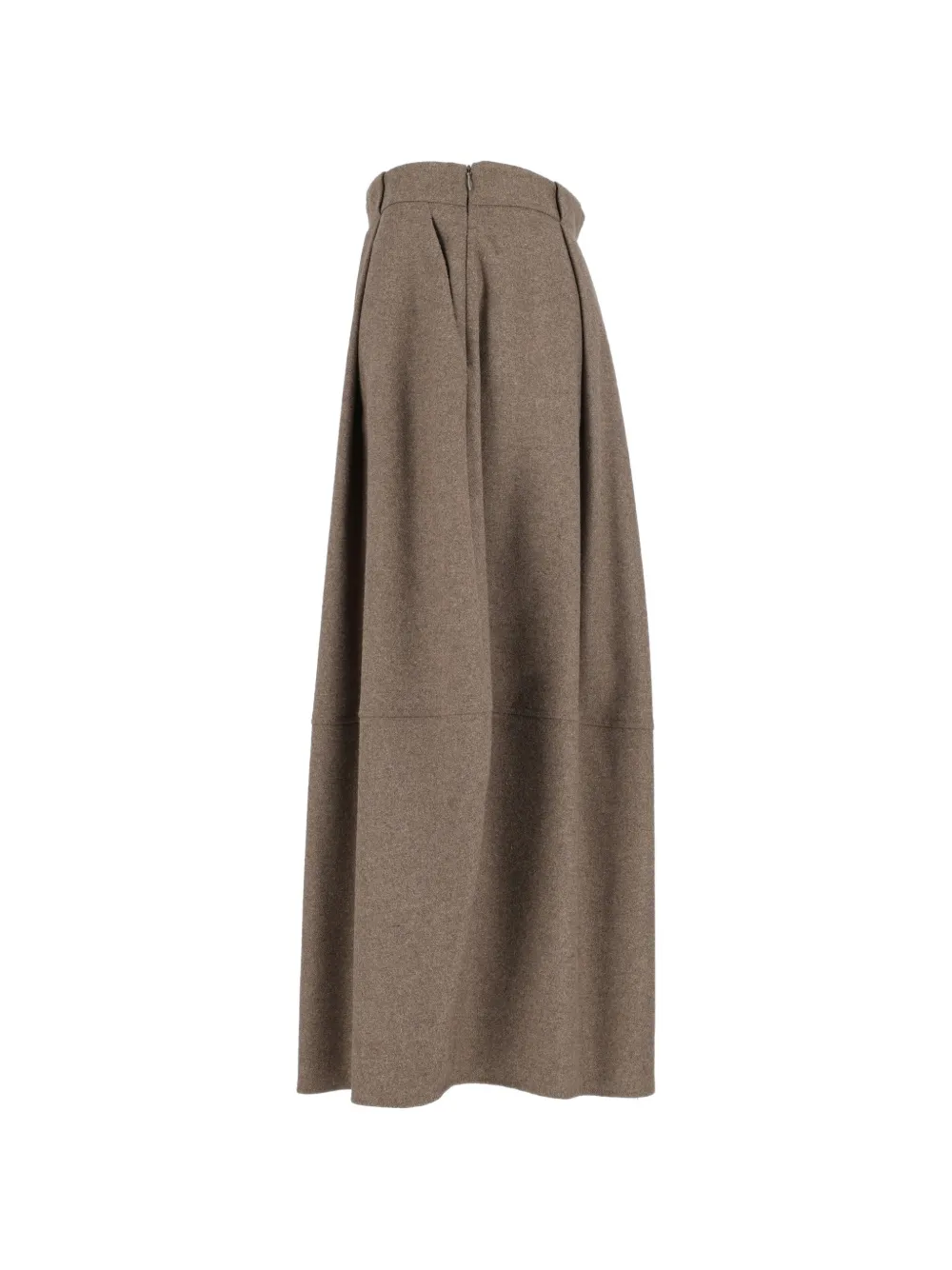 Antonelli pleated midi skirt Bruin
