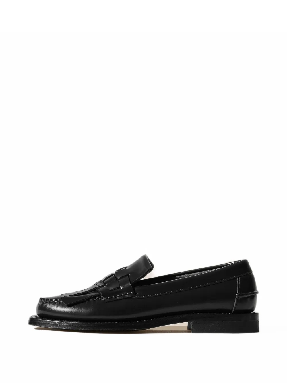 Hereu Marti Loafer mit Fransen - Schwarz