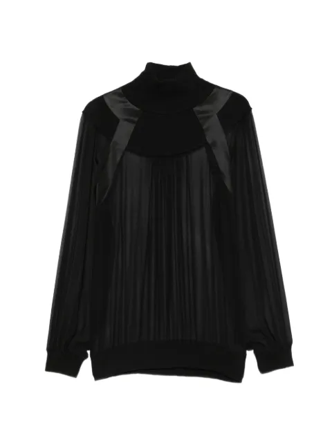 A.N.G.E.L.O. Vintage Cult 1990s pleated panelled blouse