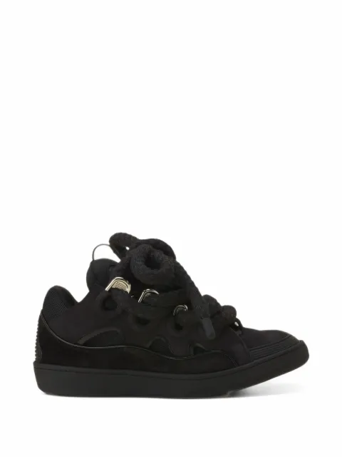 Lanvin Curb Snake sneakers in leather