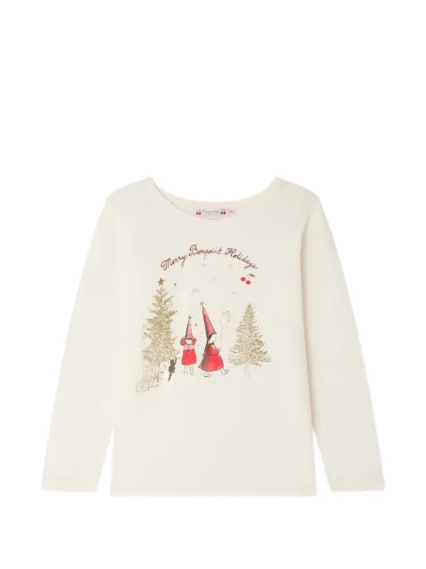 Bonpoint graphic-print long-sleeve T-shirt