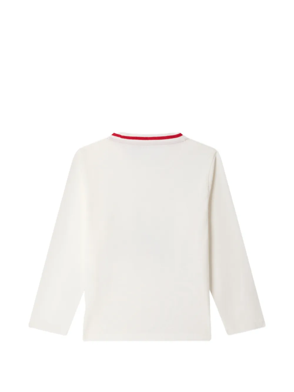Bonpoint T-shirt met grafische print Beige