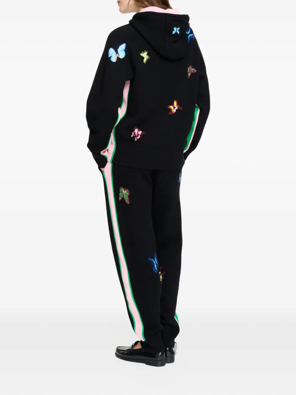 Barrie x Damien Hirst The Butterflies hoodie Zwart