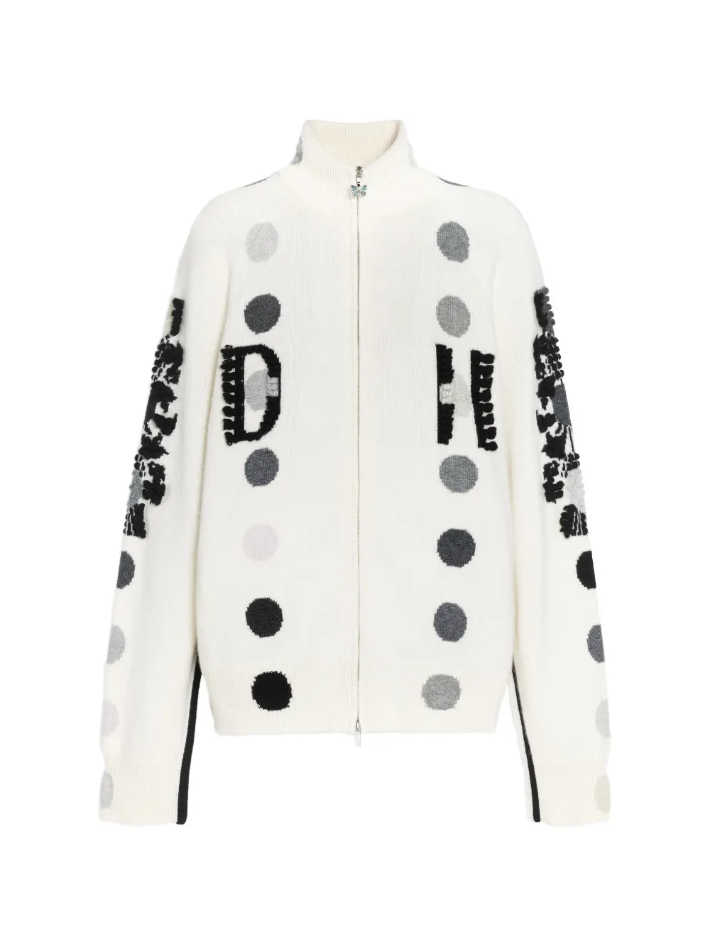 Barrie x Damien Hirst The Spots kasjmier trui Wit
