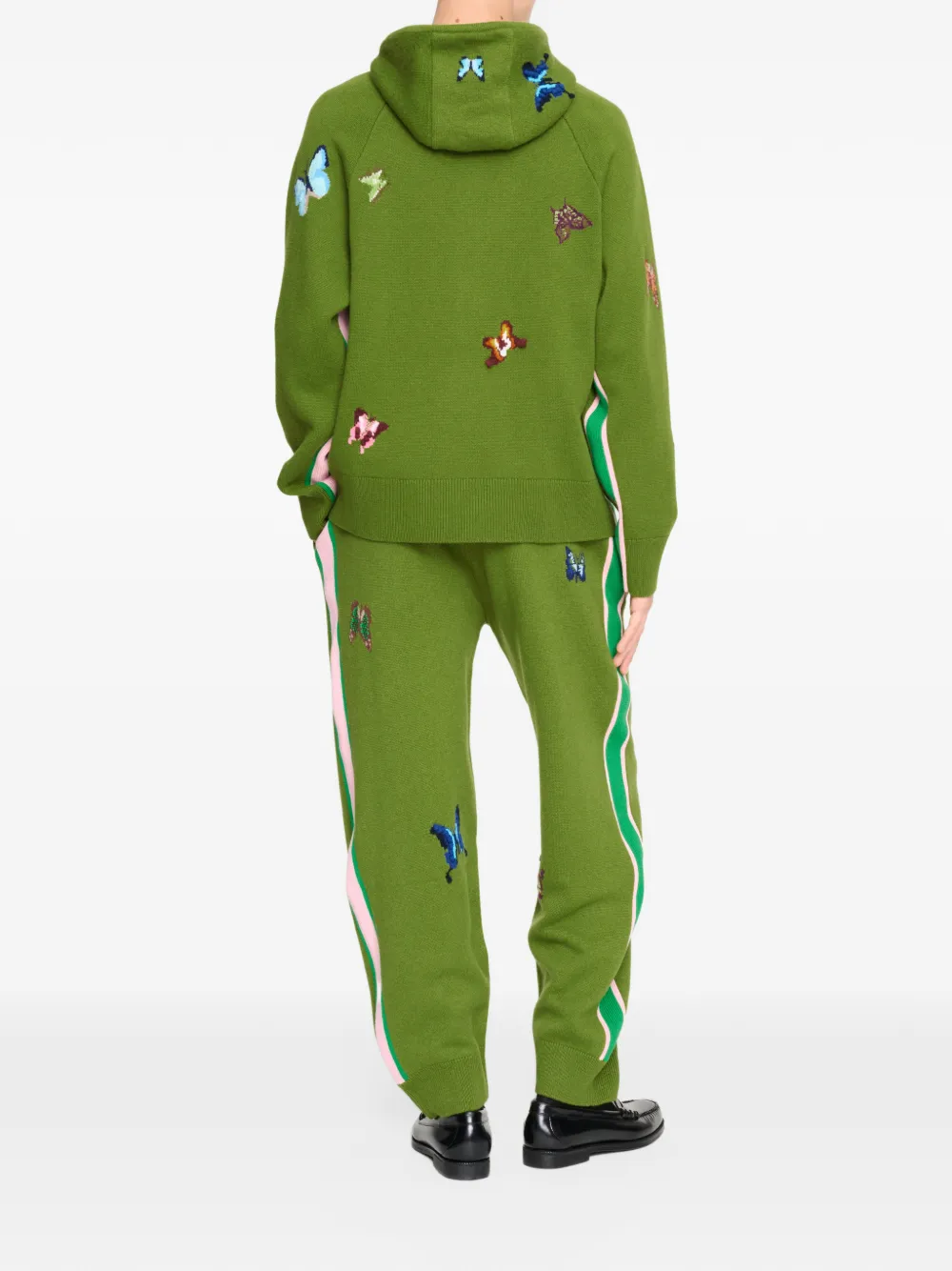 Barrie x Damien Hirst The Butterflies broek Groen