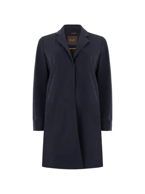 Moorer Breton-Dem lapel-collar trench coat