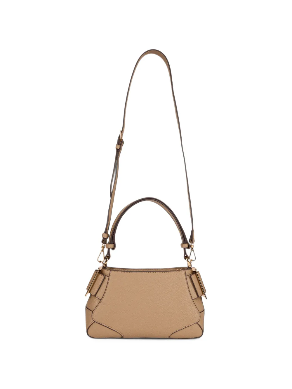 Love Moschino Schoudertas met gespdetail Beige