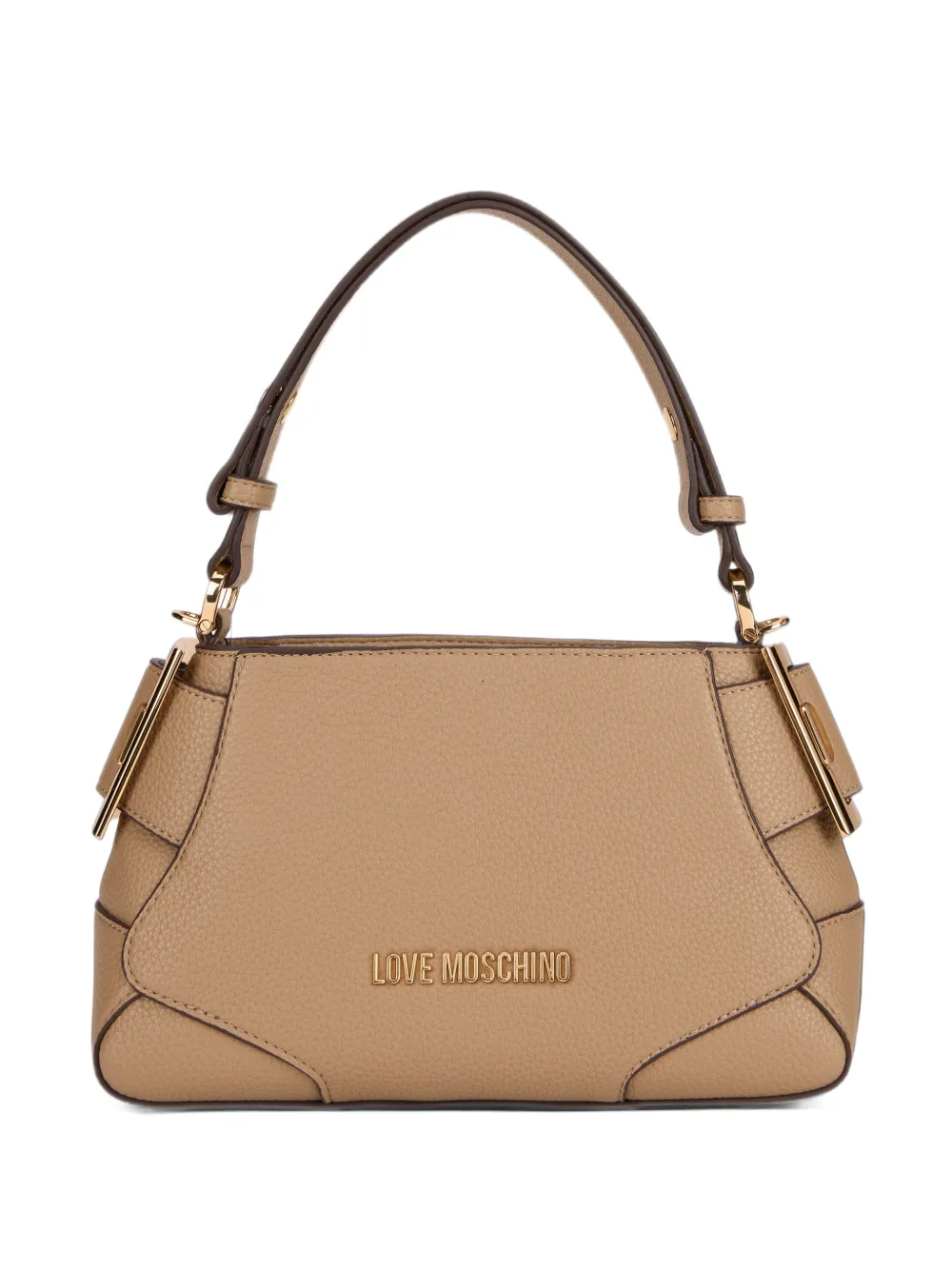 Love Moschino buckle-detail shoulder bag - Toni neutri