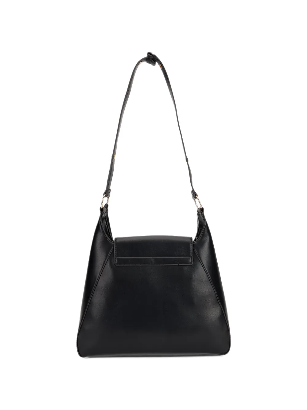 Love Moschino Shopper met logoplakkaat Zwart