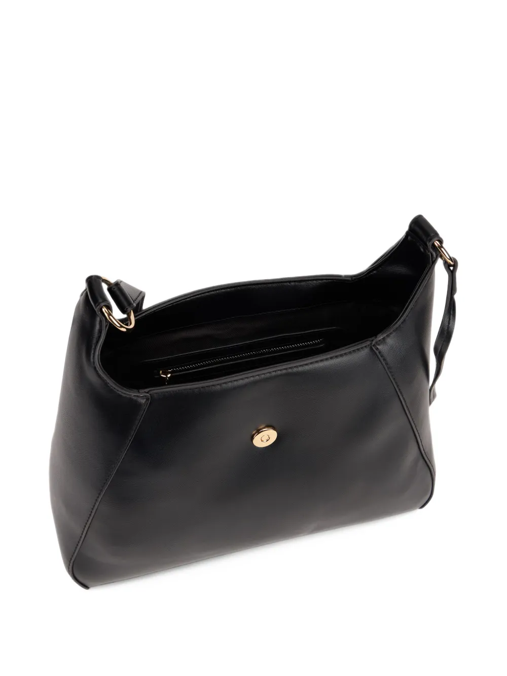 Love Moschino Shopper met logoplakkaat Zwart