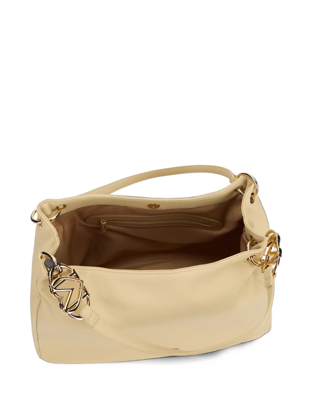 Love Moschino Heuptas met logoplakkaat Beige