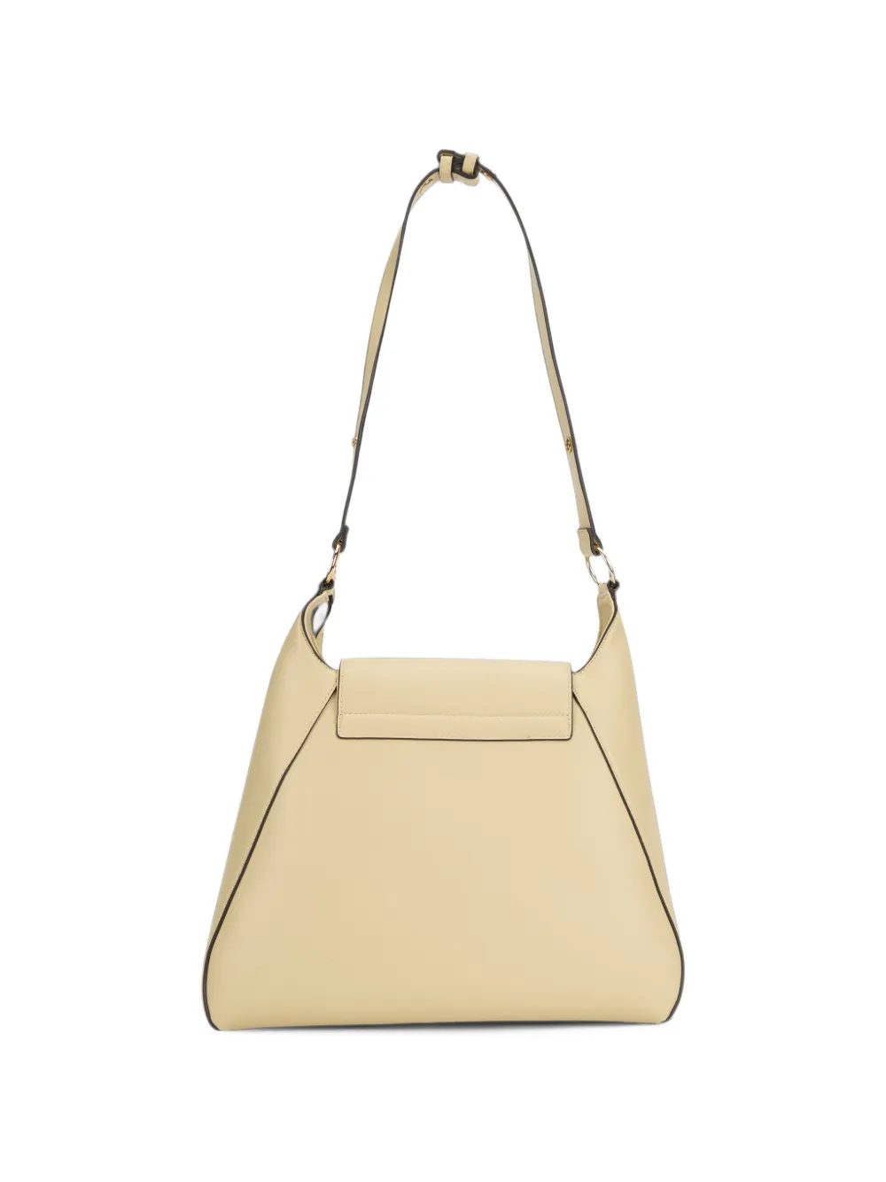 Love Moschino Shopper met verstelbare band en wasknijper-detail Geel