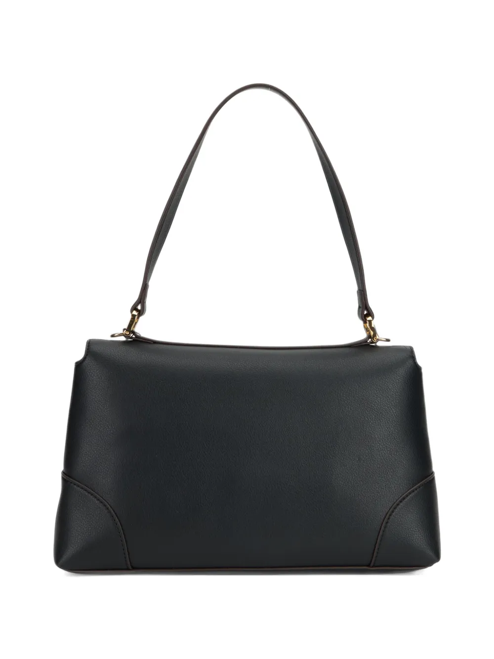 Love Moschino Schoudertas met hartbedel en logoplakkaat Zwart