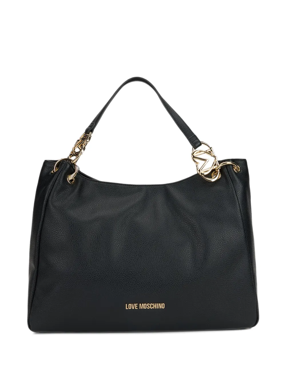 Love Moschino Heuptas met logoplakkaat Zwart
