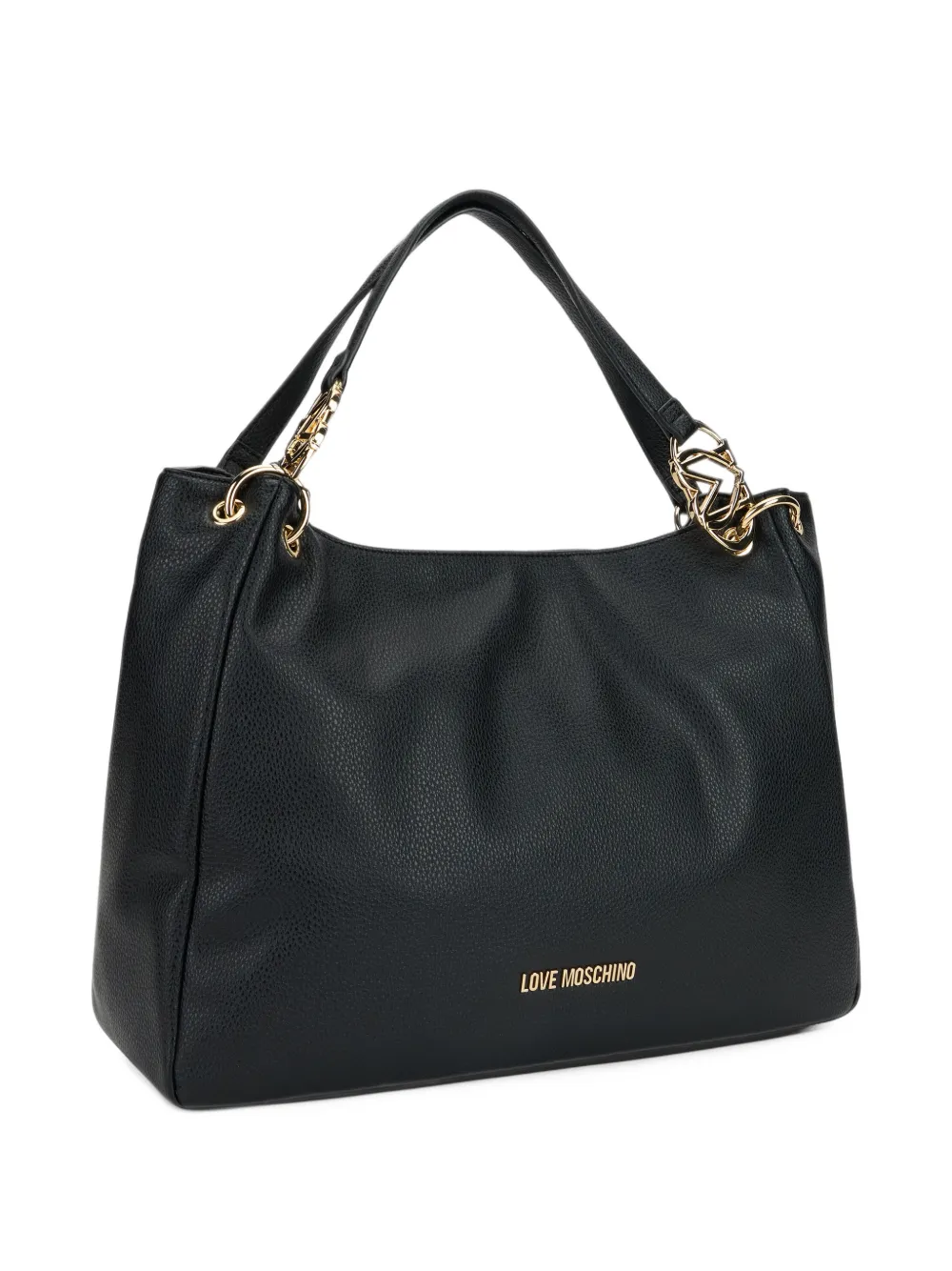 Love Moschino Heuptas met logoplakkaat Zwart