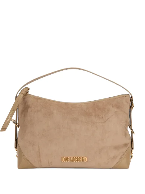 Love Moschino Schultertasche mit Logo-Applikation