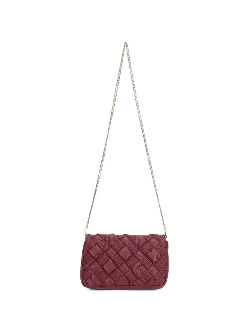 Love Moschino Schoudertas met logoplakkaat Rood