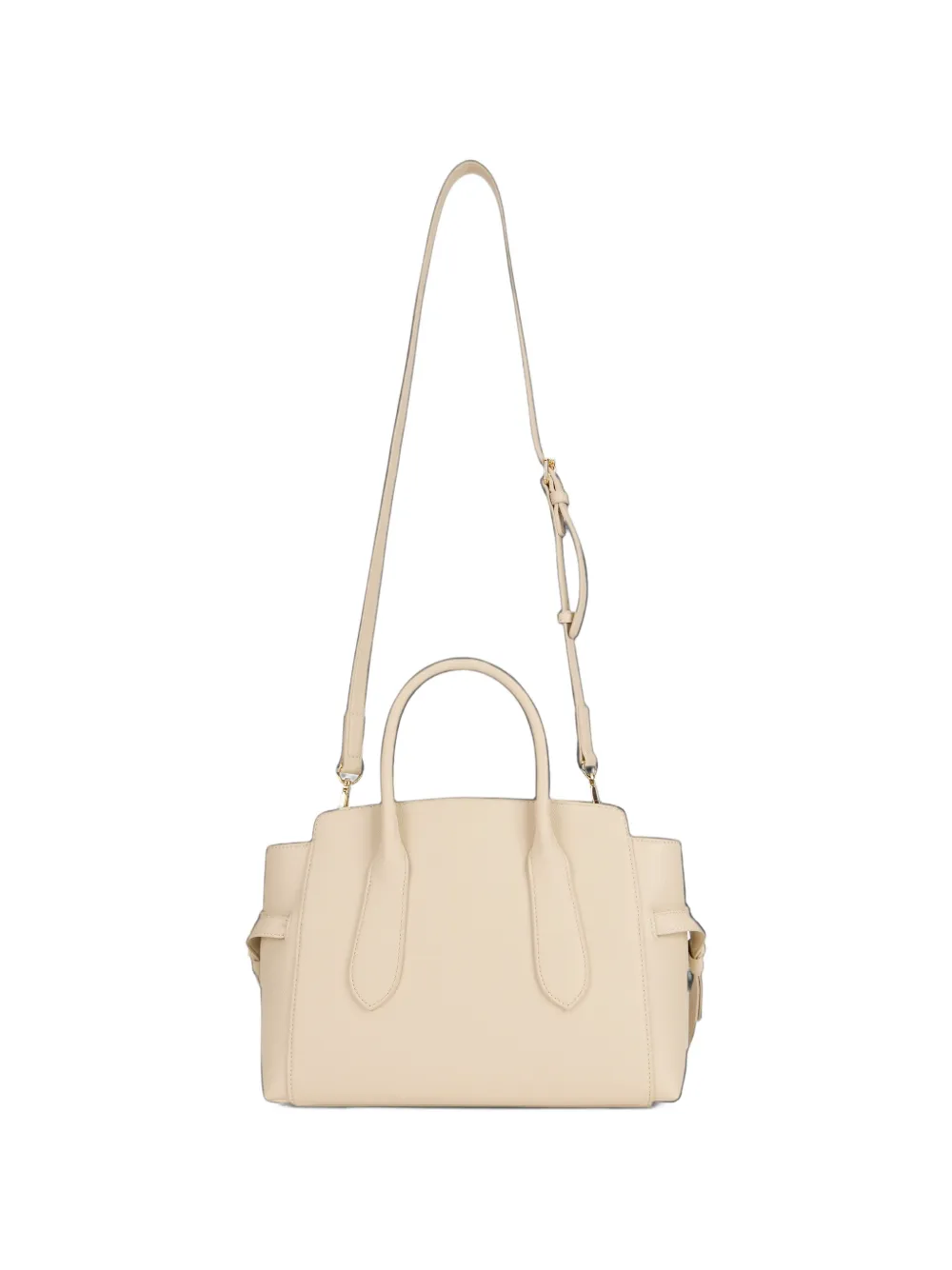 Love Moschino Schoudertas met logoplakkaat Beige