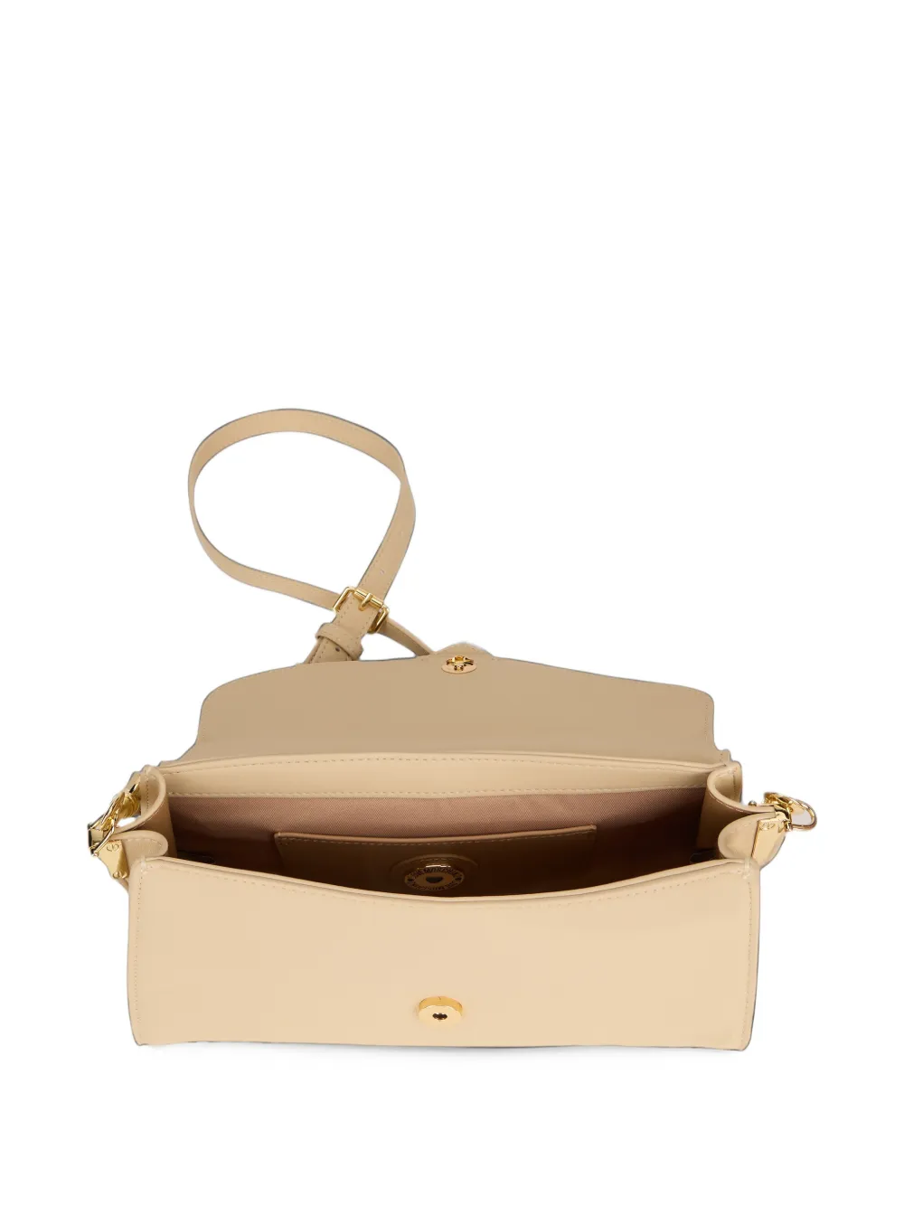 Love Moschino Heuptas met logoplakkaat Beige