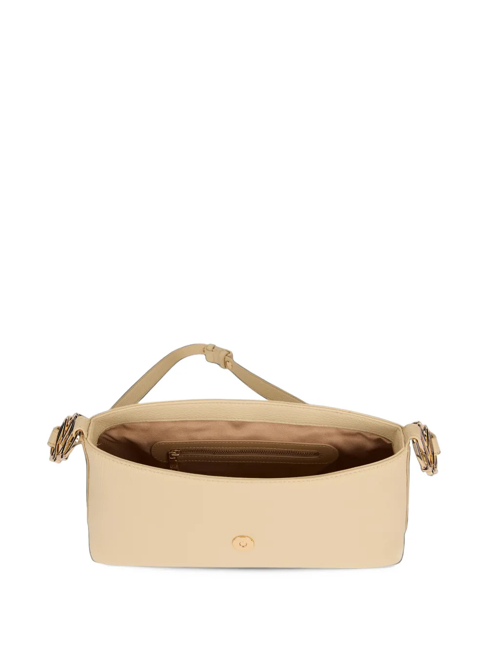 Love Moschino Schoudertas met logoplakkaat Geel