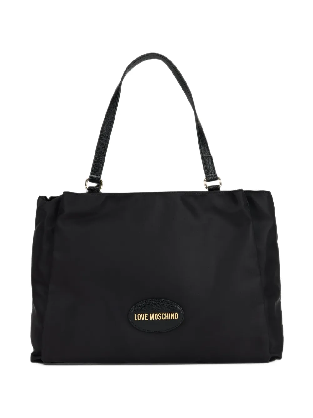 Love Moschino Heuptas met logoplakkaat Zwart