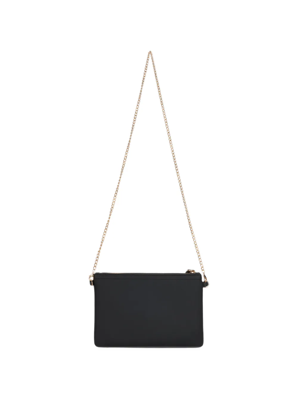Love Moschino Clutch met logoplakkaat Zwart