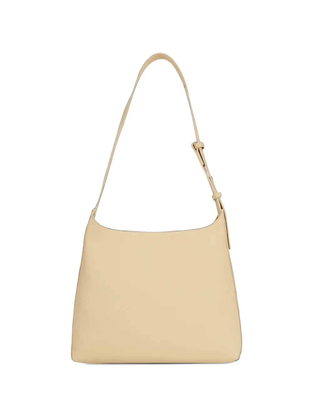 Love Moschino Schoudertas met logoplakkaat Beige