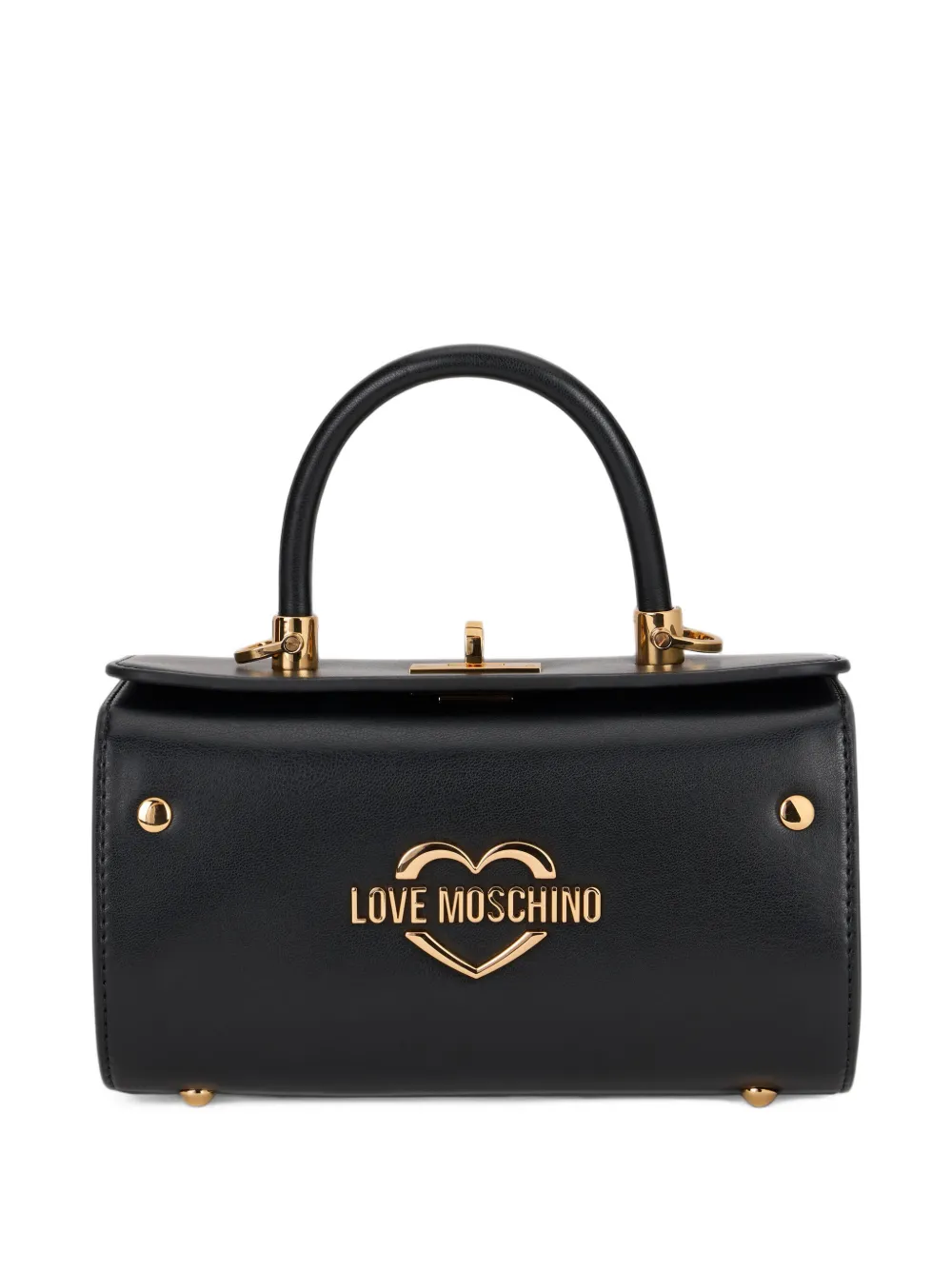 Love Moschino Shopper met hart detail Zwart