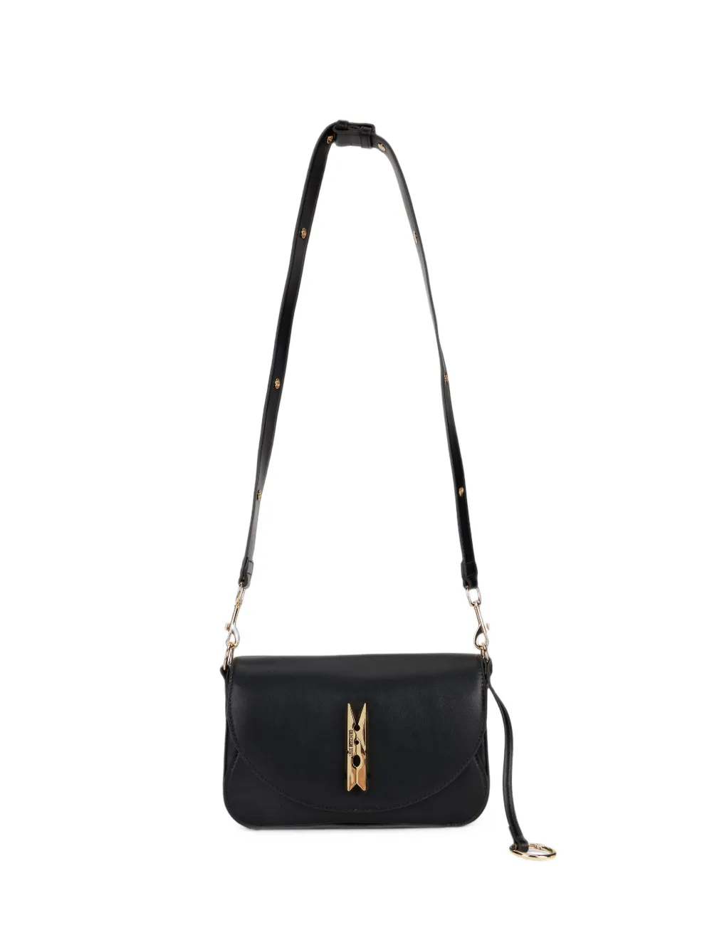 Love Moschino clothespin-plaque shoulder bag